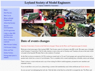 Leyland Society Of Model Engineering