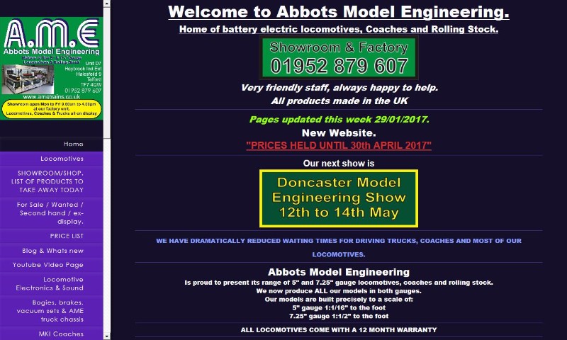 Abbots Model Engineering