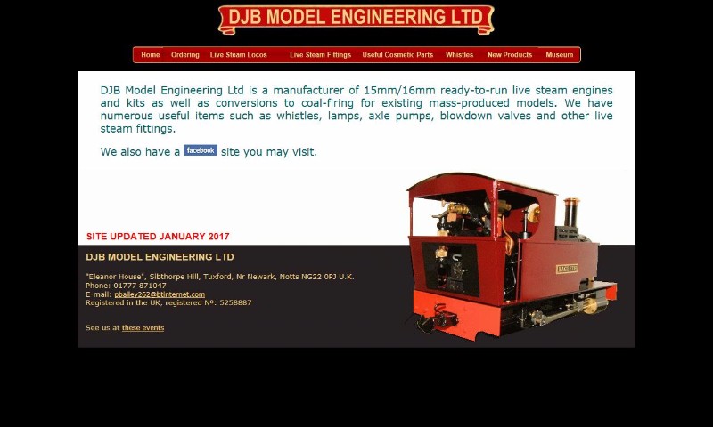 DJB Model Engineering Ltd