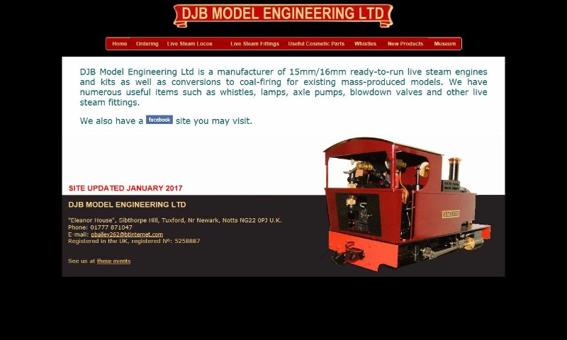 DJB Model Engineering Ltd